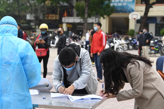 Hơn 40.600 mẫu xét nghiệm người về Hà Nội từ Hải Dương đều âm tính

